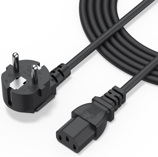 Cablu de alimentare, 250V-10A, 1.2 m lungime, Monitor, PC, Printer, TV, negru BESTSELLS