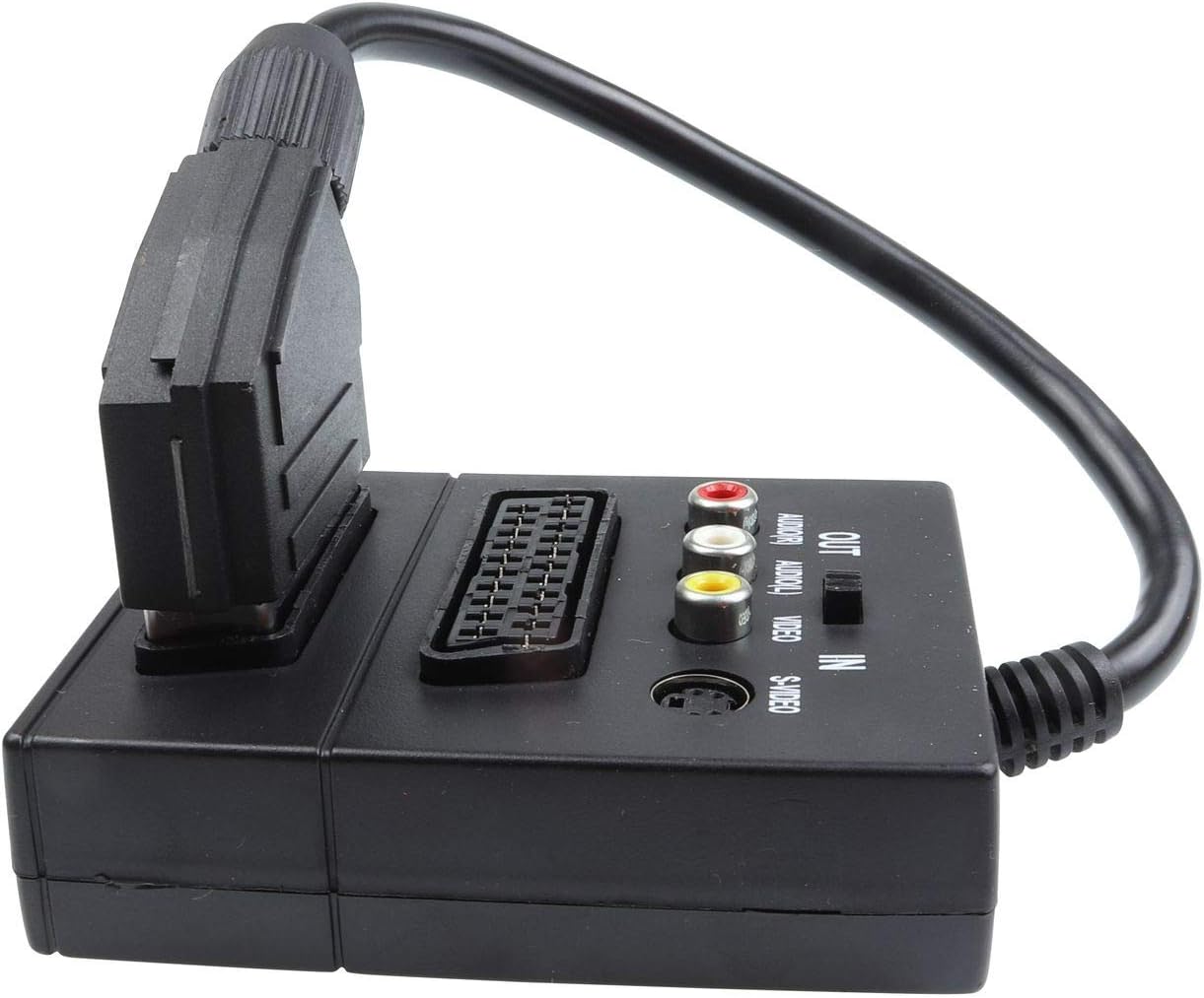 SCART BOX 2XSCART MAMA + 3RCA + SVHS + Comutator BESTSELLS