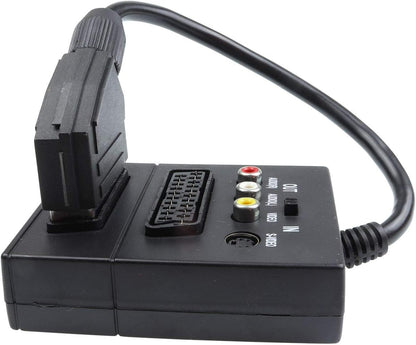 SCART BOX 2XSCART MAMA + 3RCA + SVHS + Comutator BESTSELLS