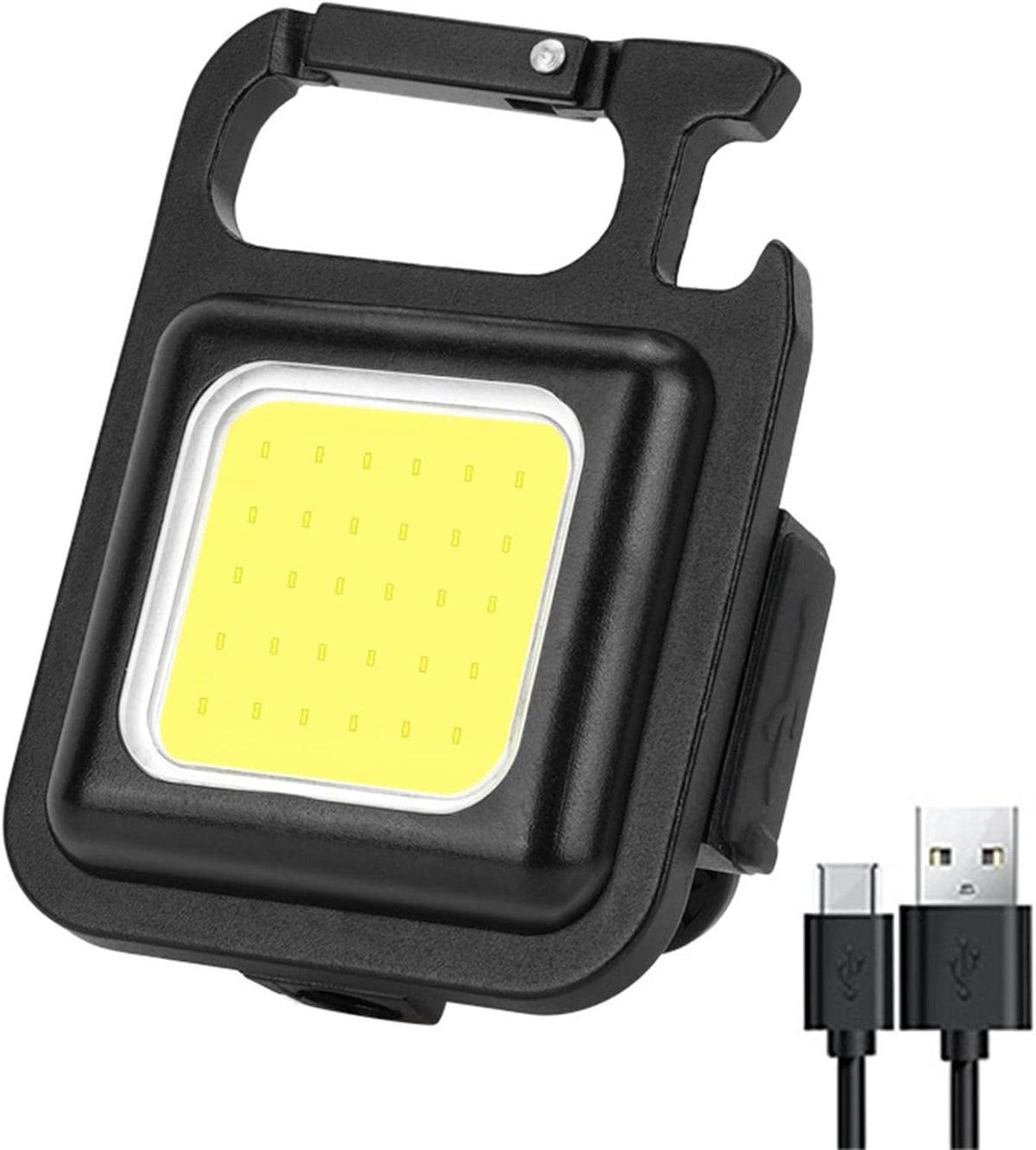Pachet 1+1 GRATIS Mini lanterna HOZRO, Led tip breloc, Waterproof, Prindere magnetica BESTSELLS