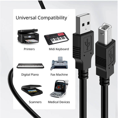 Cablu imprimanta USB A la USB B BESTSELLS