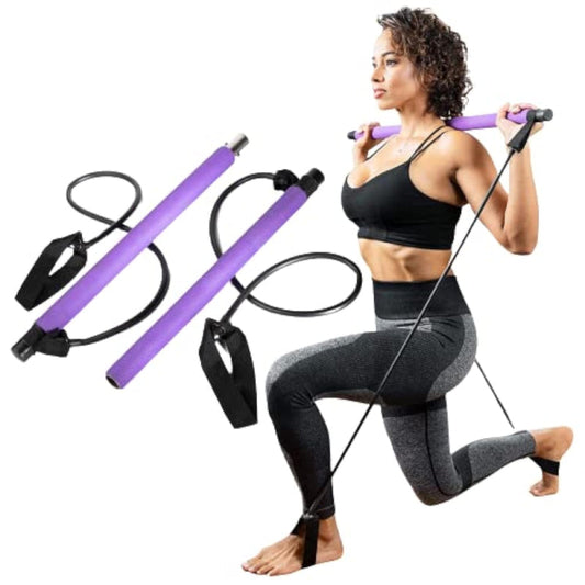 Bară HOZRO, pentru exerciții Yoga și Fitness, reglabilă, stabilă și durabilă, ideală pentru stretching, antrenamente acasă și dezvoltarea flexibilității și forței musculare HOZRO