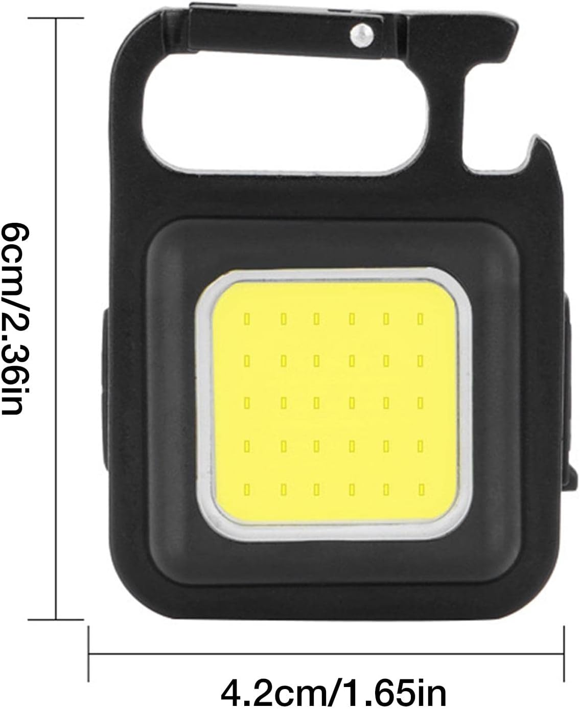Pachet 1+1 GRATIS Mini lanterna HOZRO, Led tip breloc, Waterproof, Prindere magnetica BESTSELLS