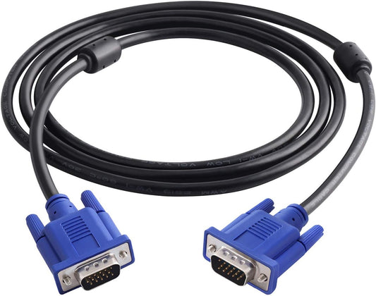 Cablu monitor 1.5m VGA Full HD 1920x1080 dublu ecranat BESTSELLS