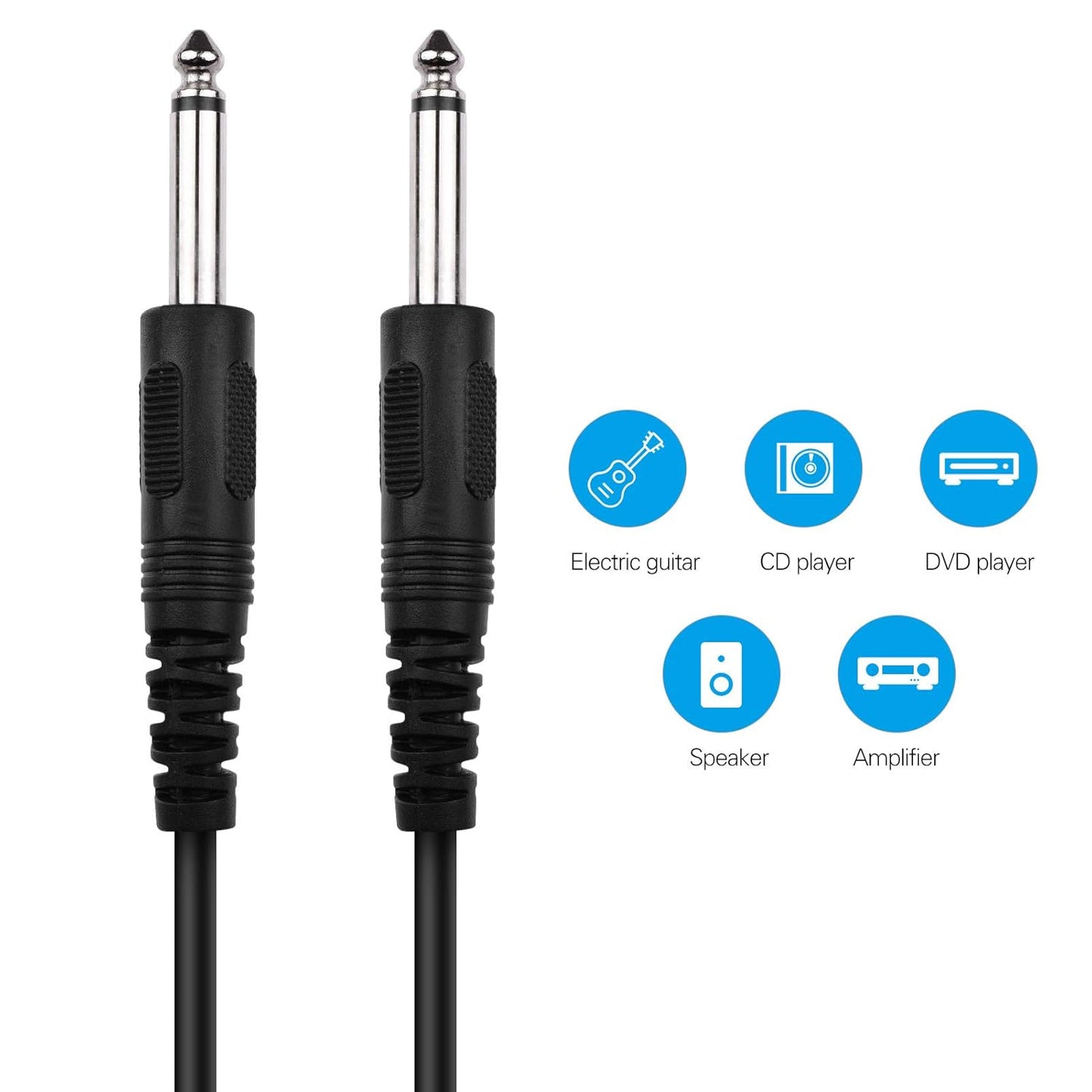 Cablu Jack 6.3 mm - Jack 6.3 mm , Mono BESTSELLS