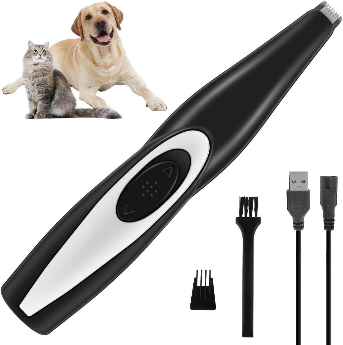 Aparat de Tuns Lăbuțele Animalelor HOZRO, Trimmer Silențios și Precis pentru Câini și Pisici HOZRO