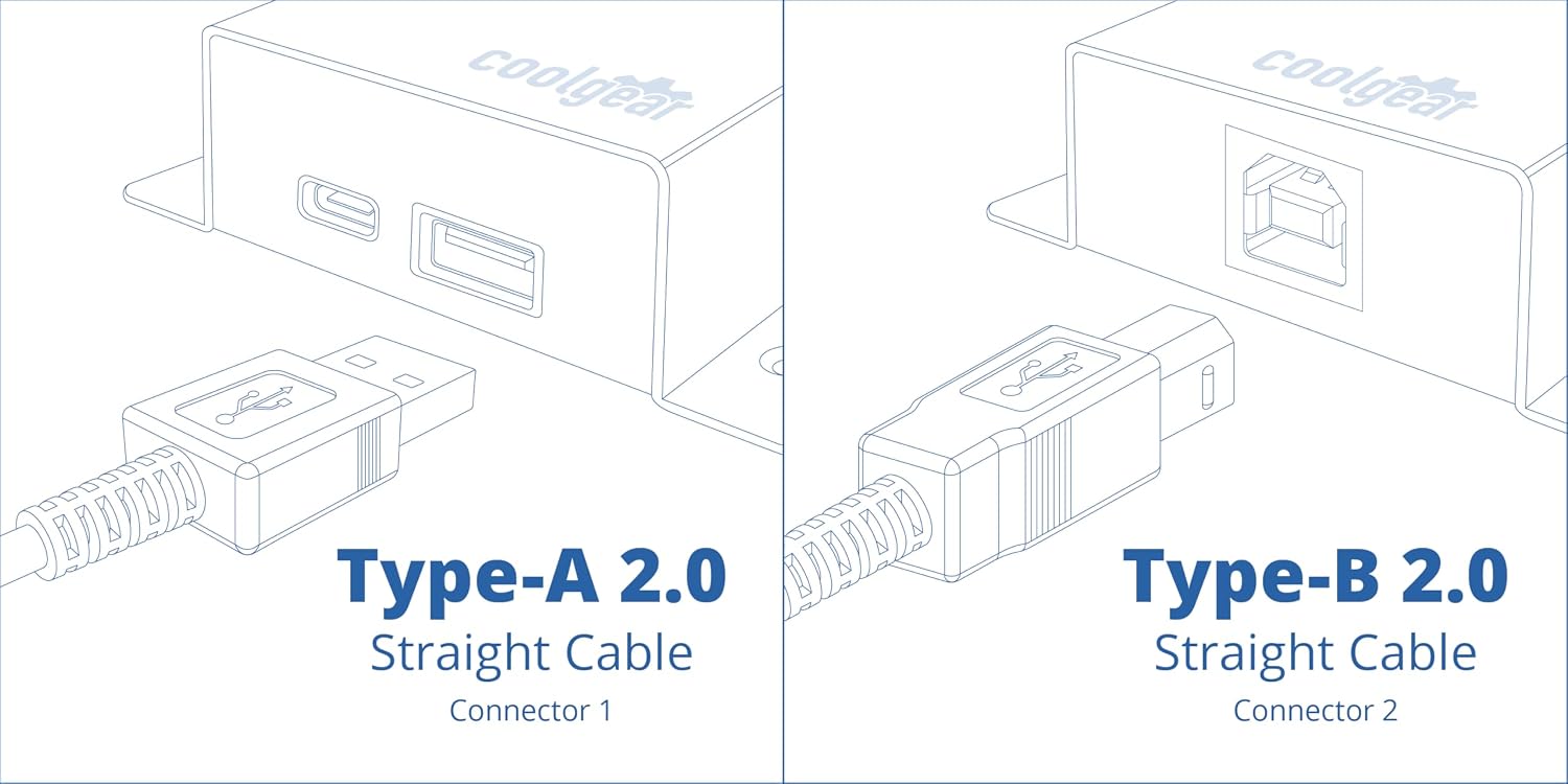 Cablu imprimanta USB A la USB B BESTSELLS