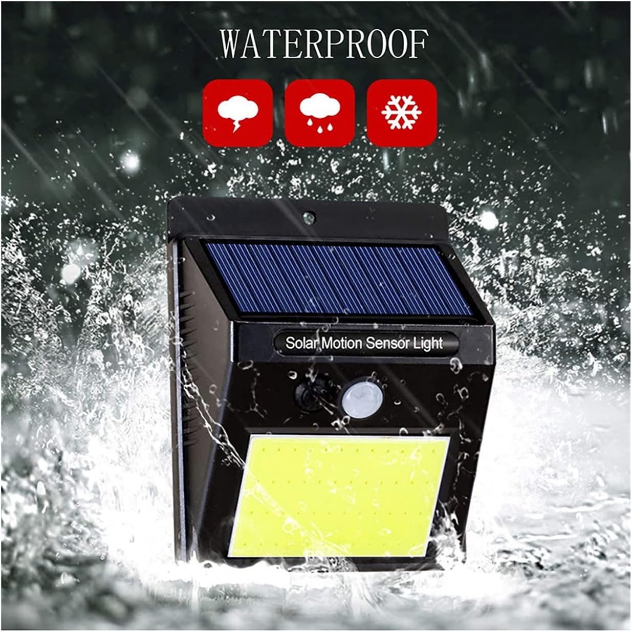 Set 5 Lămpi Solare cu 48 LED-uri HOZRO® – Senzor de Mișcare și Amurg, 3 Trepte de Iluminare, Ideale pentru Exterior BESTSELLS