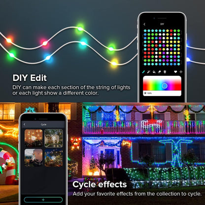 Bandă LED RGB Smart 5 m, USB, Bluetooth, control prin aplicație și telecomandă, IP65 BESTSELLS