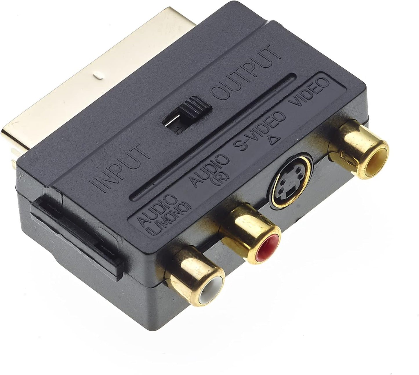 Adaptor Euroscart la RCA/S-VIDEO+ switch IN/OUT BESTSELLS