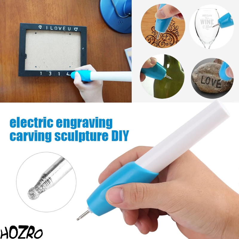 Creion Gravat Profesional HOZRO, Instrument de Precizie pentru Gravură pe Lemn, Metal sau Sticlă, Ideal pentru Hobby, Proiecte DIY și Artă, Ergonomic și Ușor de Folosit HOZRO
