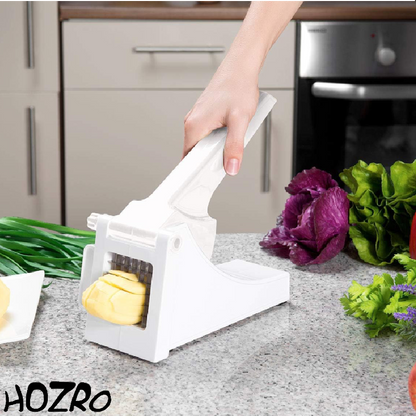 Aparat HOZRO, pentru cartofi din plastic Patata – tăietor rapid și ușor de folosit pentru cartofi, legume și fructe, ideal pentru prepararea cartofilor pai, chipsurilor sau garniturilor HOZRO