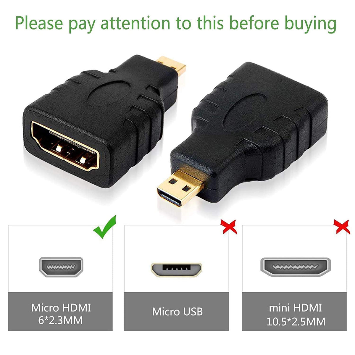 Adaptor HDMI Tip-A MAMA la micro HDMI TATA BESTSELLS