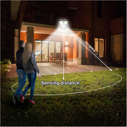 Set 5 Lămpi Solare cu 48 LED-uri HOZRO® – Senzor de Mișcare și Amurg, 3 Trepte de Iluminare, Ideale pentru Exterior BESTSELLS