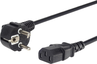 Cablu de alimentare, 250V-10A, 1.2 m lungime, Monitor, PC, Printer, TV, negru BESTSELLS