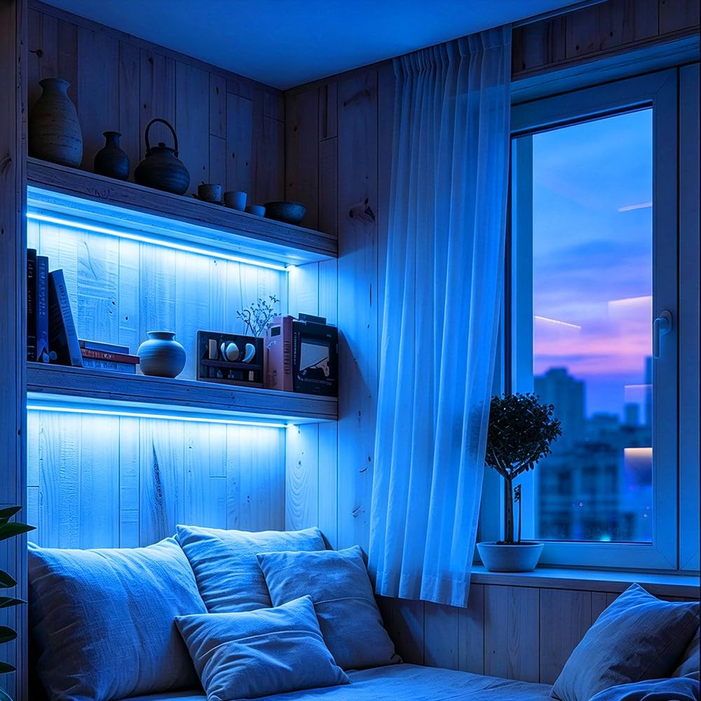 Bandă LED RGB Smart 2 × 1 m, USB, Bluetooth, control prin aplicație, 2 ieșiri RGB BESTSELLS