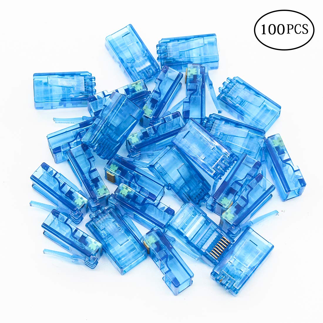 Mufa UTP RJ45, 8P8C - ALBASTRU BESTSELLS
