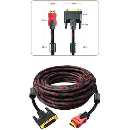 Cablu PANZAT monitor, DVI / HDMI, 5 M BESTSELLS