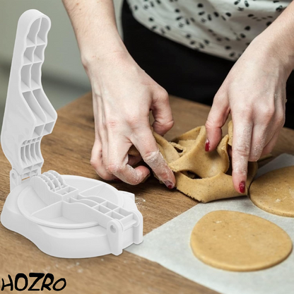 Presa HOZRO, pentru Colțunași, Ravioli și Găluște, Material Rezistent, Ușor de Folosit – Prepară Rapid și Uniform Colțunași de Casă HOZRO