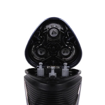 Aparat de ras cu acumulator reincarcabil, cap flexibil, model GM-7727, Albastru BESTSELLS