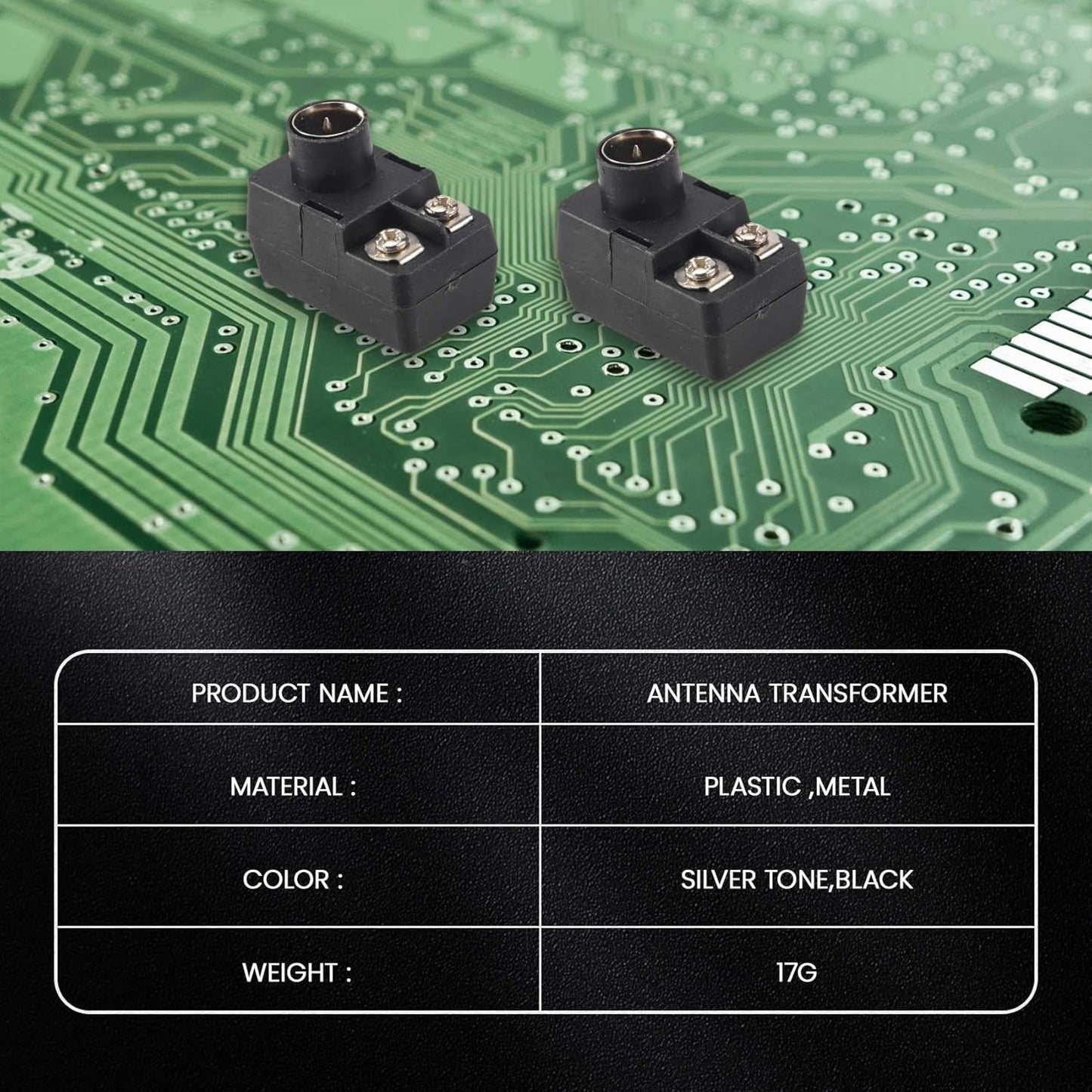 Transformator Antena TV 300/75 Ohm Adaptor coaxial TV F BESTSELLS