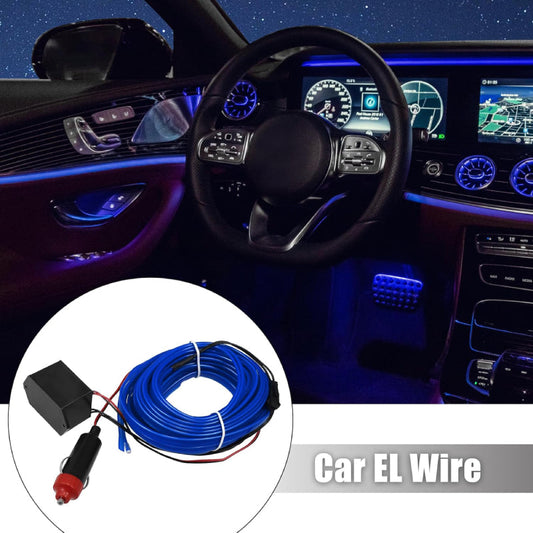 Bandă LED Auto HOZRO, Albastră, 5M – Iluminare Decorativă și Ambient Auto, Flexibilă, Rezistentă la Apă, Ușor de Montat, Perfectă pentru Interior și Exterior HOZRO