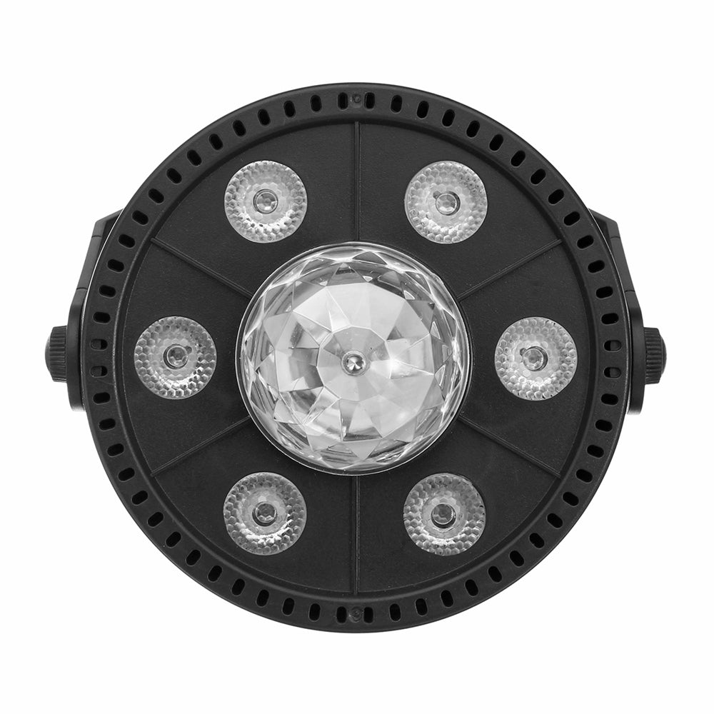 Lumină de Scenă Profesională HOZRO, 6 LED-uri RGB , Efect Laser, Iluminare Puternică pentru Scenă, Bar, Club, Petreceri și Evenimente – Lumini Spectaculoase și Control Ușor HOZRO