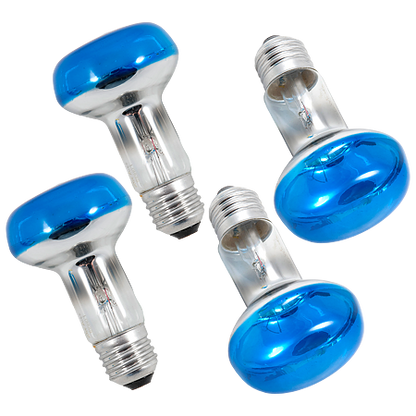 Bec Reflector R63 Albastru Hozro, Dulie E27, 40W – Iluminat Decorativ și Ambiental HOZRO