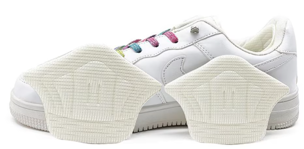 Set 2 bucati protectie calcai Hozro pentru pantofi, adidasi, branturi pantofi, marime universala, Alb HOZRO