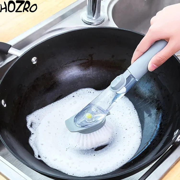 Perie Multifuncțională Inovatoare HOZRO – Soluția Ideală pentru O Bucătărie Curată, Fără Efort! HOZRO