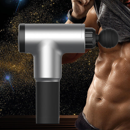 Mini Aparat de Masaj HOZRO, Fascial Gun Portabil, cu Capete Interșchimbabile și Intensități Reglabile, Ideal pentru Relaxare Musculară, Terapie Anti-Stres și Recuperare după Efort HOZRO