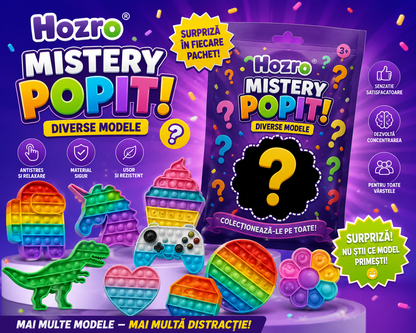 Hozro Mystery Pop-It – Surpriza care aduce zâmbete! 🎁 HOZRO