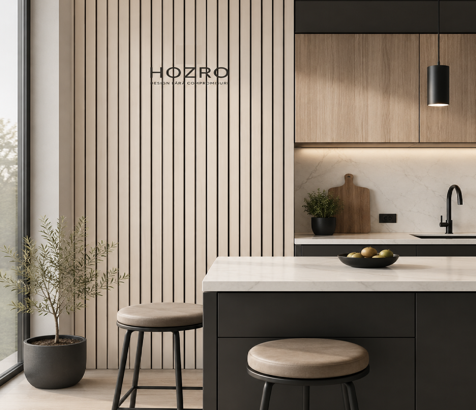 Tapet autocolant HOZRO, cu efect de fante, dimensiune 58×300 cm – material decorativ flexibil pentru amenajări contemporane și transformări fără efort, Model V0601-8 HOZRO
