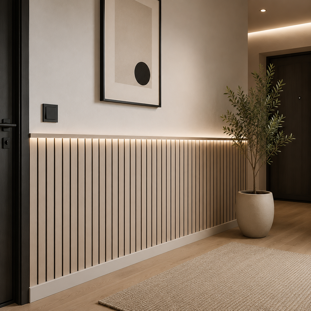 Tapet autocolant HOZRO, cu efect de fante, dimensiune 58×300 cm – material decorativ flexibil pentru amenajări contemporane și transformări fără efort, Model V0601-8 HOZRO