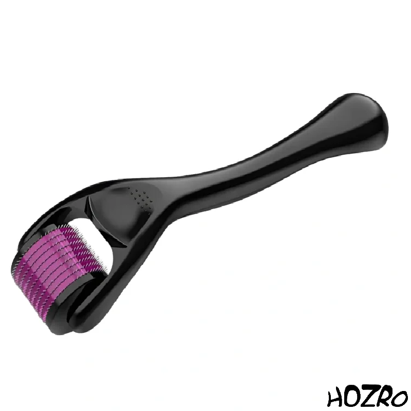 Dermaroller profesional HOZRO, 0.5 mm pentru îngrijirea tenului, stimularea colagenului și regenerarea pielii, tratament anti-acnee și reducerea ridurilor HOZRO