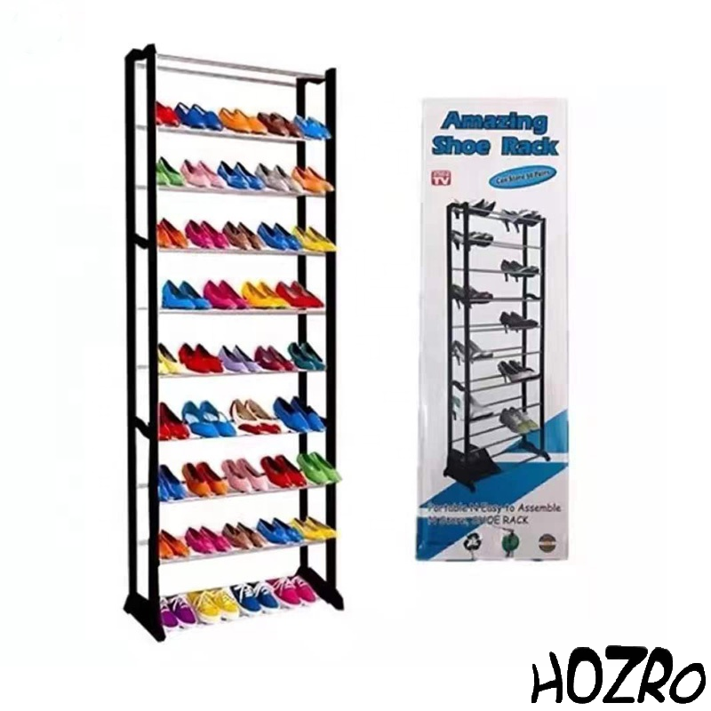 Raft Pantofi HOZRO, Organizator Compact și Rezistent pentru Încălțăminte, Ideal pentru Hol, Dormitor sau Dressing HOZRO