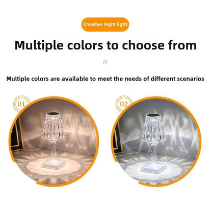 Lampa Ambientală Cristal LED – Eleganță, lumină și atmosferă într-un singur obiect BESTSELLS