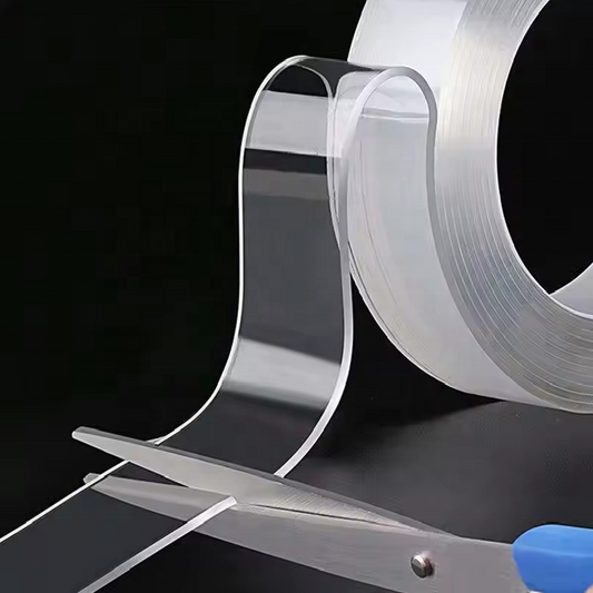 Bandă Dublu Adezivă HOZRO, 3M, Fixare Puternică și Durabilă, Rezistentă la Umiditate și Temperatură, Ideală pentru Mobilă, Decorațiuni, Proiecte DIY, Birou sau Uz Casnic HOZRO