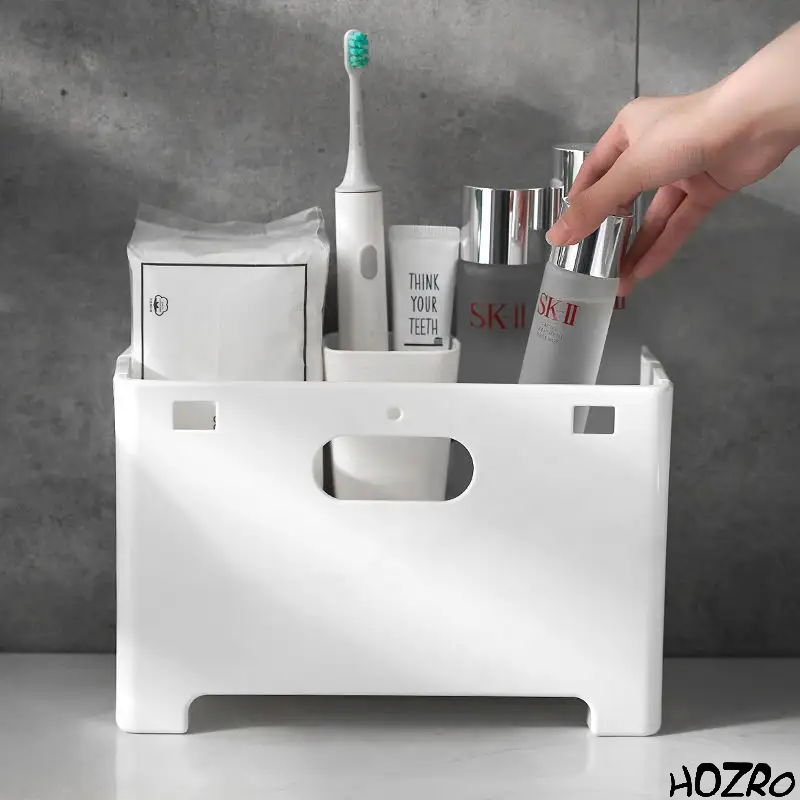 Set 2 Cutii de Depozitare HOZRO, Capacitate 7, 8L fiecare, Design Compact si Functional, Dimensiuni 28x18x15, 5 cm – Solutie Ideala pentru Organizare HOZRO