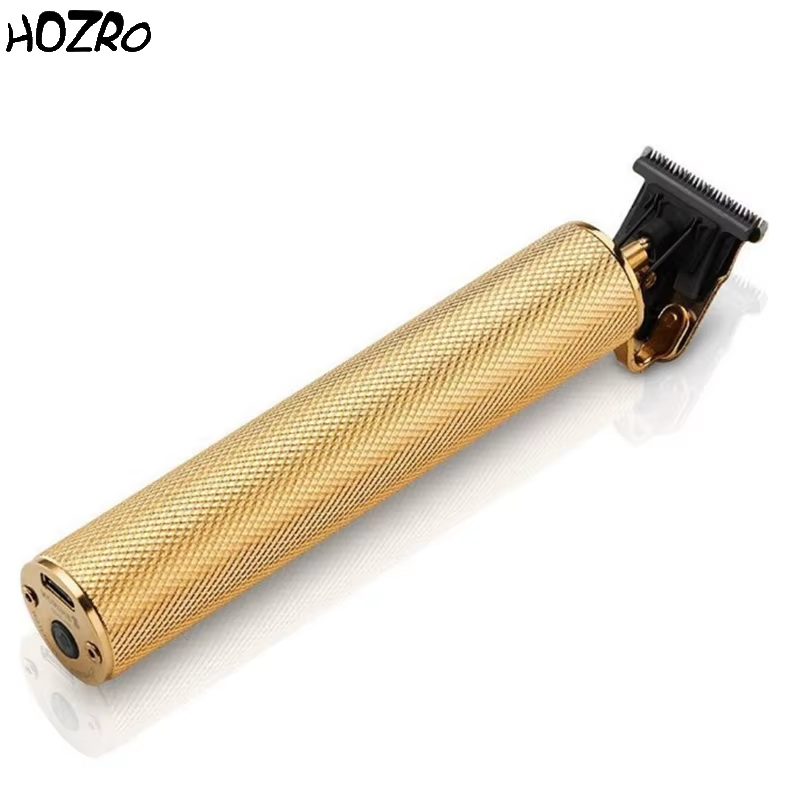 Trimmer HOZRO, Model Vintage T9 – Aparat de Tuns Profesional, Reîncărcabil, Lame de Precizie și Design Retro Elegant HOZRO