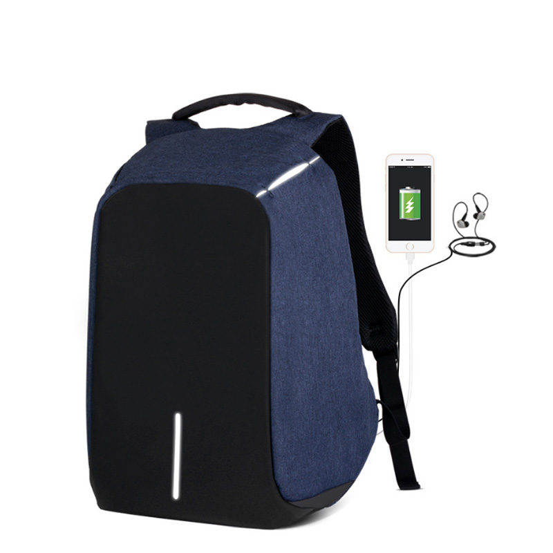 Rucsac Laptop HOZRO, 14 inch, Port USB, Poliester Rezistent, Compartiment Laptop, Călătorie, Școală sau Birou HOZRO