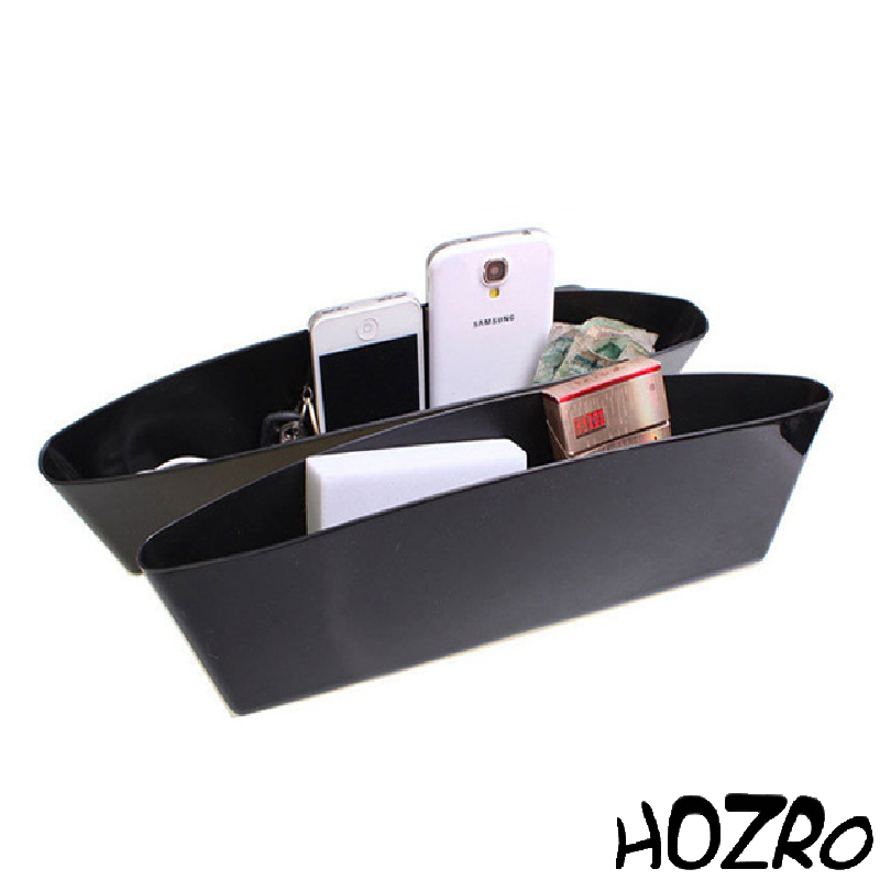 Set 2 Buzunare Suport pentru Mașină – Organizatoare Laterale Universale pentru Telefon, Documente și Accesorii Auto HOZRO