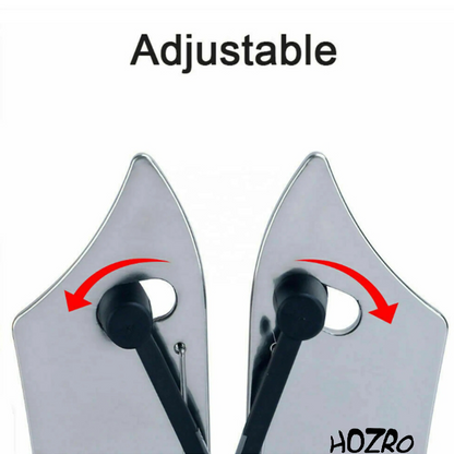 Ascuțitor Universal HOZRO, pentru Cuțite – Eficient, Ușor de Utilizat, Design Compact 12x5x16 cm pentru Lama Perfectă HOZRO