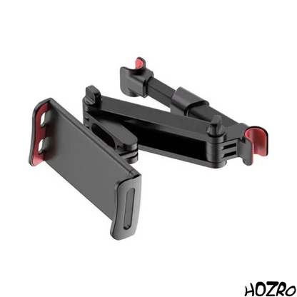 Suport Auto Universal HOZRO, pentru Telefon – Prindere pe Tetiere, Clip din Plastic Ușor, Reglabil și Stabil, Ideal pentru Pasagerii din Spate HOZRO