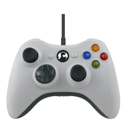 🎮 Controller de Joc cu Fir – Compatibil Xbox 360 / PC – Alb BESTSELLS