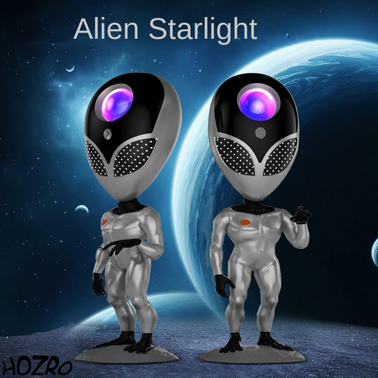 Proiector HOZRO, Model Alien Galaxy  Lampă de Proiecție cu Efect de Stele și Galaxii, Design Futuristic HOZRO