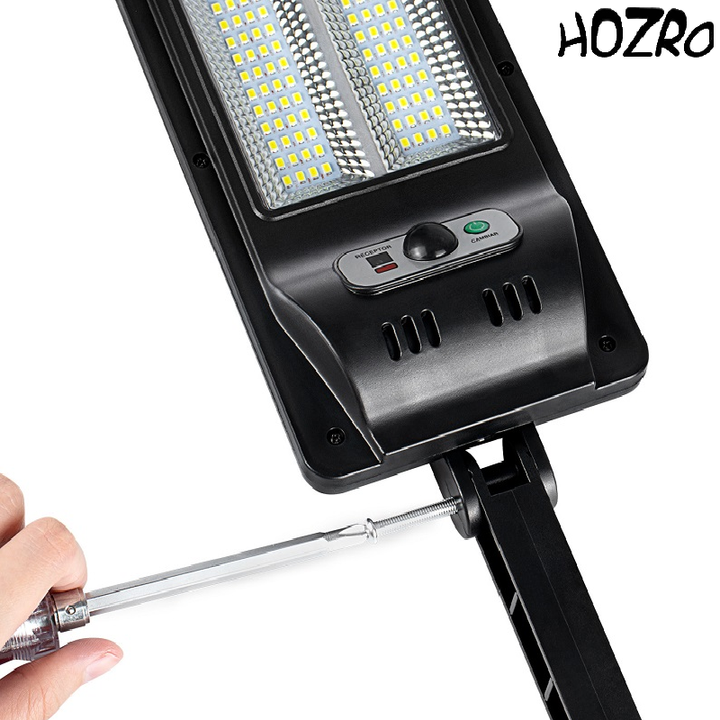 Lampă Solară HOZRO, Model W755-2 – Iluminare LED Puternică, Încărcare Solară, Rezistentă la Intemperii, Ideală pentru Exterior HOZRO