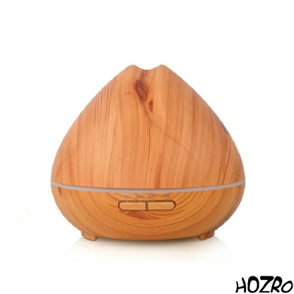 🌿 Aroma Difuzor HOZRO, Model 111-23 – Umidificator cu Ultrasunete și Lumină LED, pentru Relaxare, Aromaterapie și Atmosferă Plăcută în Casa Ta HOZRO