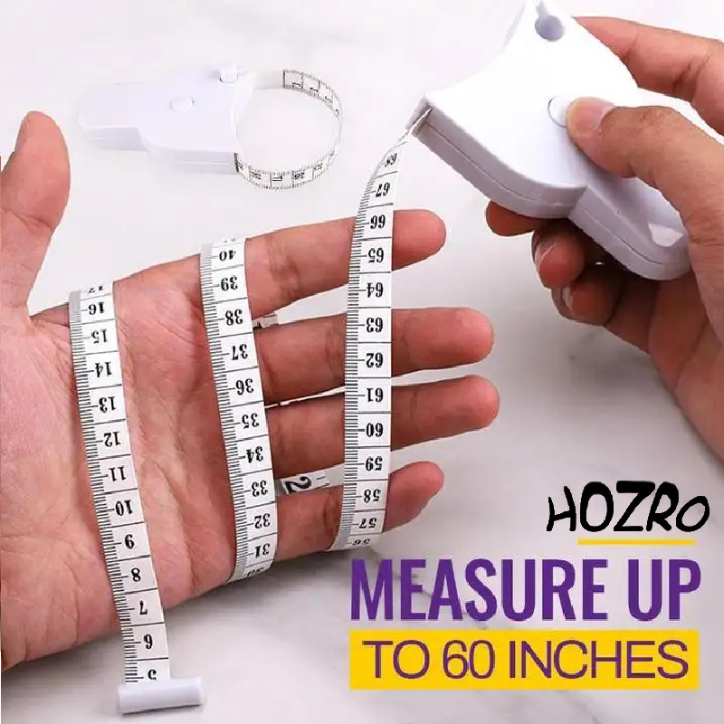 Benzi de Măsurare pentru Corp HOZRO, Alb - Soluția Perfectă pentru Monitorizarea Detaliată a Măsurilor Corpului Tău, Precizie, Confort și Durabilitate într-un Singur Pachet HOZRO