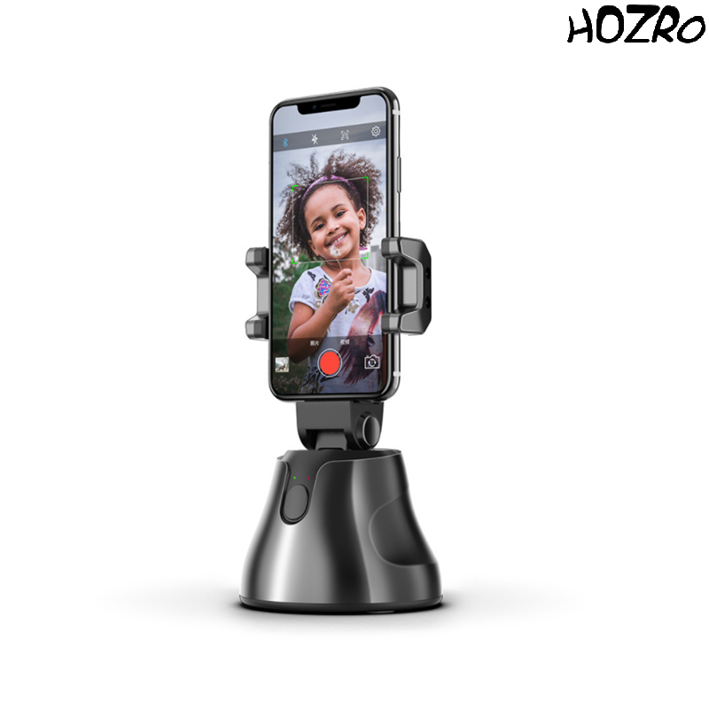 Suport HOZRO, Pentru Telefon  – Suport 360° Reglabil și Rotativ pentru Mobil, Ideal pentru Mașină, Birou sau Acasă HOZRO